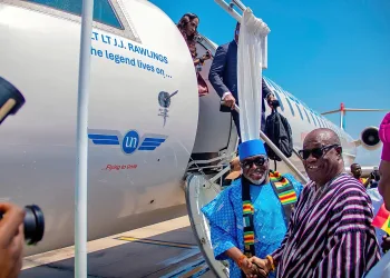 United Nigeria Airlines names aircraft after Ghana’s former President JJ Rawlings