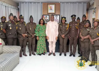 Interior Minister embarks on familiarisation visit to Nsawam Prison