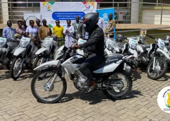 GHS strengthens CHPS operations with 486 new motorcycles