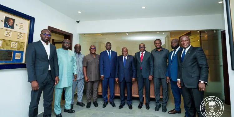 Minority Caucus from Northern sector pays courtesy call on Akufo-Addo