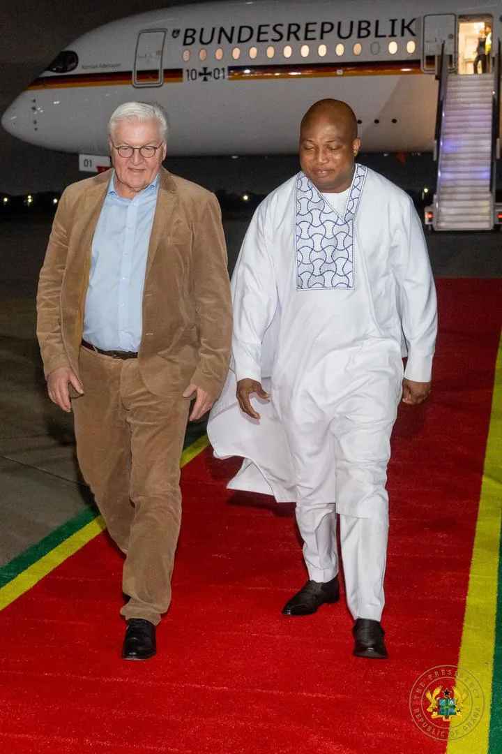 Mahama and German President 
