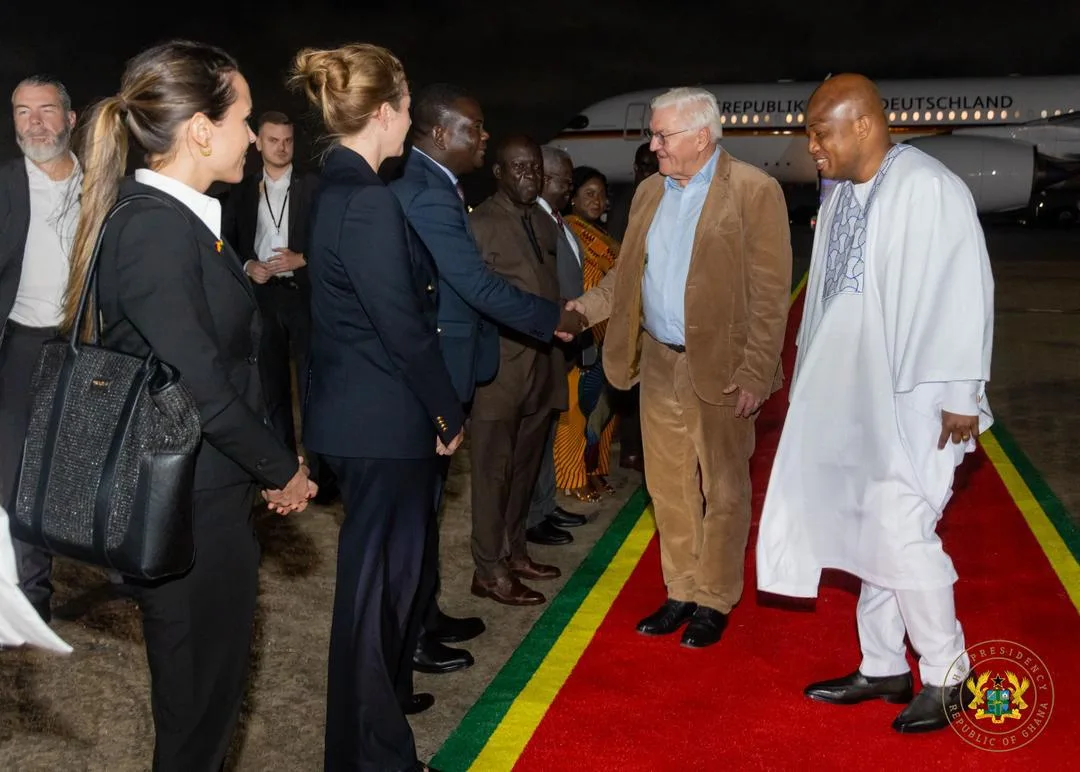 Mahama and German President 