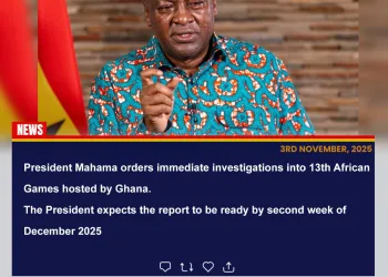 President Mahama orders forensic probe into 13th African Games