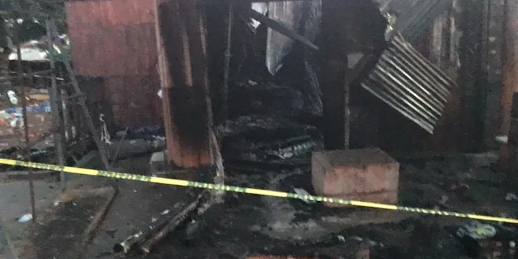3 injured as fire guts containers shops at Abofu, Achimota