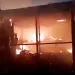 Fire sweeps through several structures at Mallam-Atta market