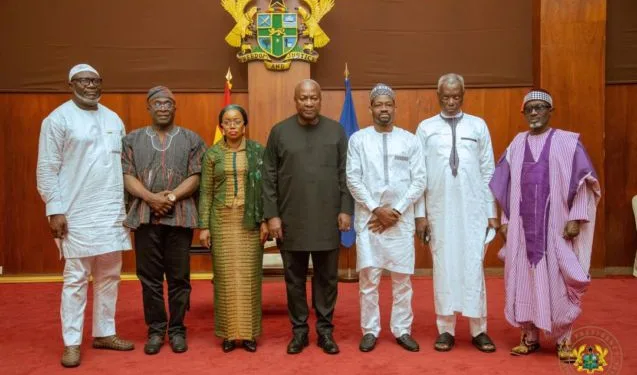 President Mahama inaugurates National Hajj Committee, appoints Alhaji Ibrahim Tanko as chairperson