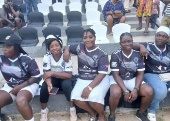 Female supporters of Swedru All Blacks threaten naked demo