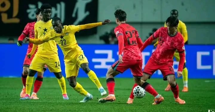 Korea Republic prove too strong for Ghana in Kirin Cup defeat
