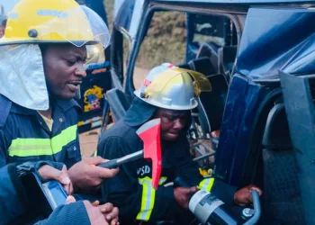 16 hospitalised after head-on collision at Nyamebekyere