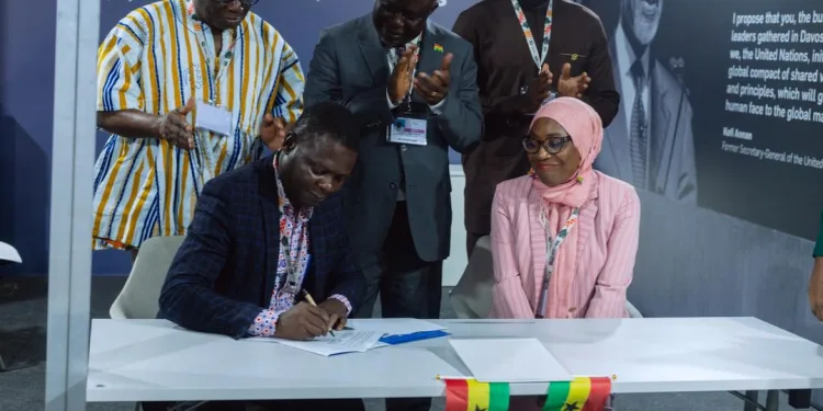 Jospong Group, UN university seal green deal at COP30