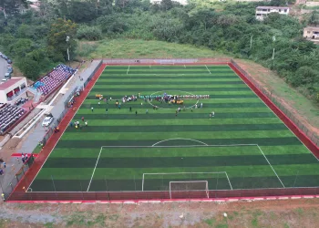Sammi Awuku commissions Akropong PCE Ademim field