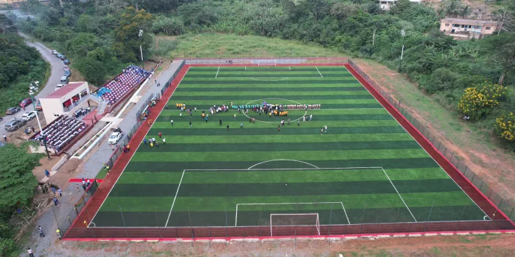 Sammi Awuku commissions Akropong PCE Ademim field
