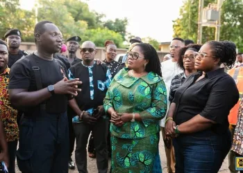 Gender Minister visits Dansoman fire victims