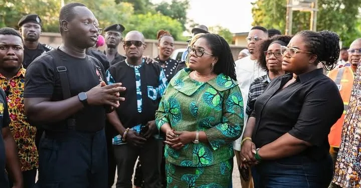 Gender Minister visits Dansoman fire victims