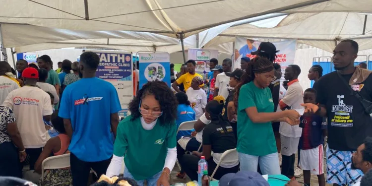 ABN’s 8.5km walk climaxes with free health screening