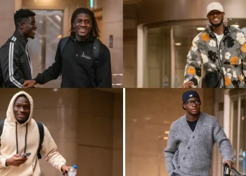 Photos: Eighteen players report to Black Stars camp ahead of friendlies
