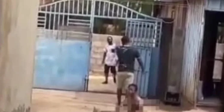 Police arrest man captured in viral video assaulting wife