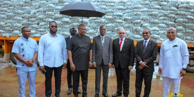 Gov’t donates ₵10 million in humanitarian aid to Jamaica and two other countries