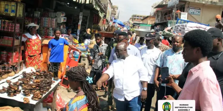 KMA to crack down on unlawful trading activities on Bantama streets