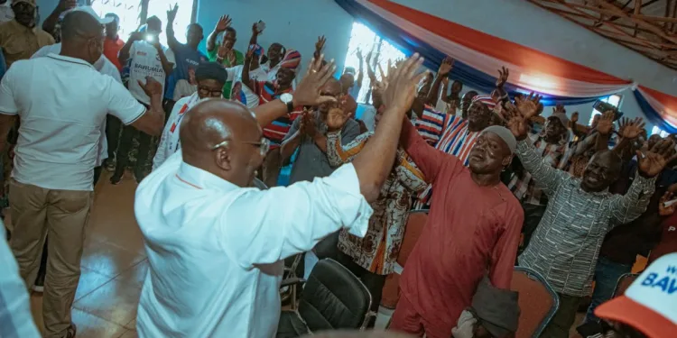 Dr. Bawumia’s welfare initiatives receive enthusiastic support from Greater Accra grassroots