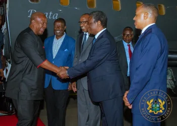 President Mahama arrives in Kenya for Jamhuri Day as guest of honour