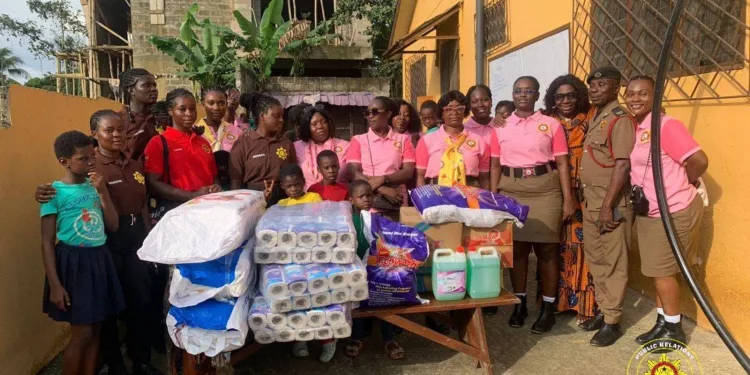 Fire Service Ladies put smiles on faces of Angels of Hope orphanage