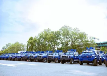 Mahama hands over 40 armoured vehicles to police to boost security