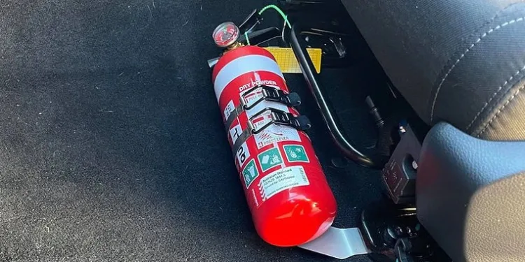GNFS begins nationwide fire extinguisher verification for vehicles