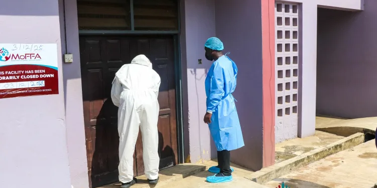 MoFFA clamps down on unlicensed, non-compliant mortuary facilities in Eastern Region