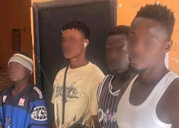 Police arrest four suspects in Paga swoop