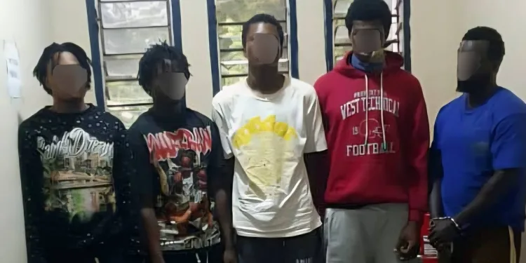 Police apprehend robbery syndicate suspects in Sefwi Bekwai