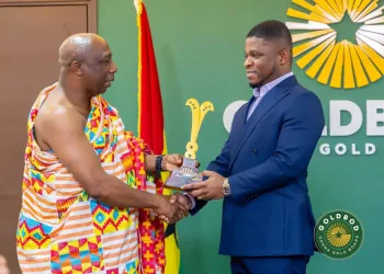 GoldBod CEO honoured with 470-year-old Suma Adinkra sword