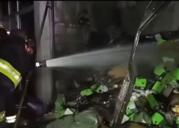 Fire outbreak: Two shops damaged at Nkrumah Circle