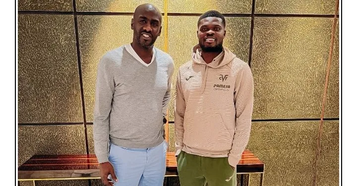 Otto Addo holds talks with Thomas Partey ahead of World Cup