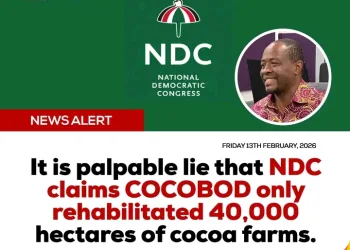 NDC claims COCOBOD rehabilitated 40,000 hectares of cocoa farms under NPP lies – Fiifi Boafo