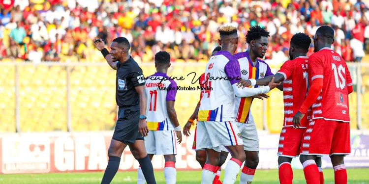 Ten-man Hearts of Oak stun rivals Asante Kotoko in Super Clash