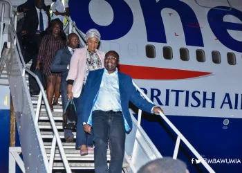 Dr. Bawumia jets off to UK days after winning NPP flagbearer race