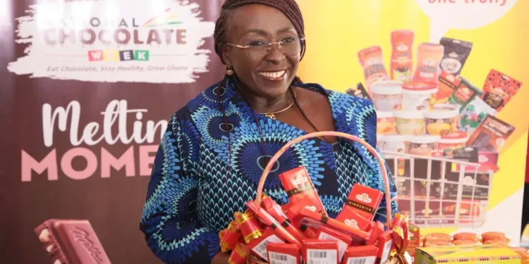 Tourism Minister promotes made-in-Ghana chocolate in Parliament