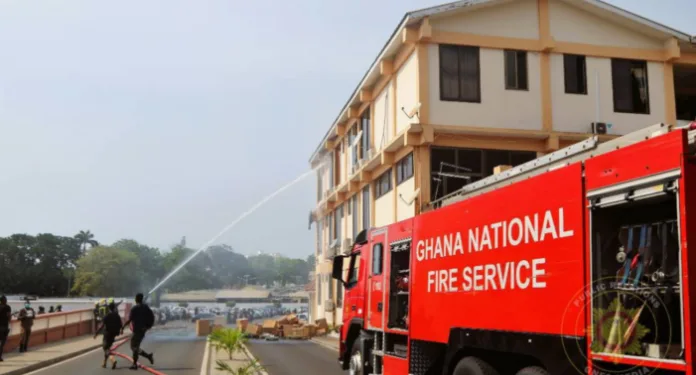 Fire Service intensifies safety education in Krachi West