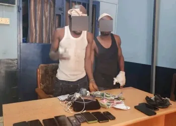 Two suspected street robbers arrested and exhibits retrieved in Accra