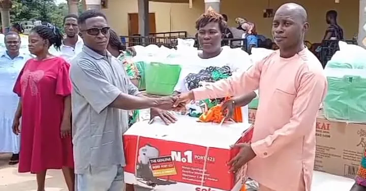 Assin North DCE warns PWDs against selling livelihood support items