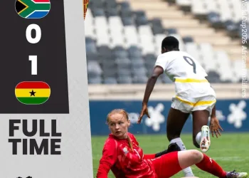 Ghana edges South Africa to book spot in U-20 World Cup final round of qualifiers