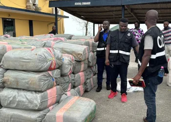 Western Regional police intercept two trucks loaded with suspected narcotics