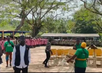 Agona East MP made cash, furniture donations to Kwanyako SHS to enhance teaching and learning