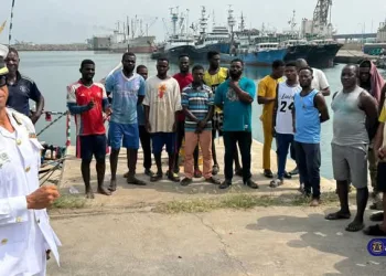 71 stranded fishermen rescued after pirate attack at Senya Bereku