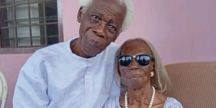 Legendary actress Grace Nortey celebrates 89th Birthday with visit from Ernest Kofi Abbeyquaye
