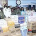 Black Sherif supports underprivileged mothers at 37 military hospital