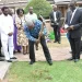 President Mahama cuts sod for Shama glass plant