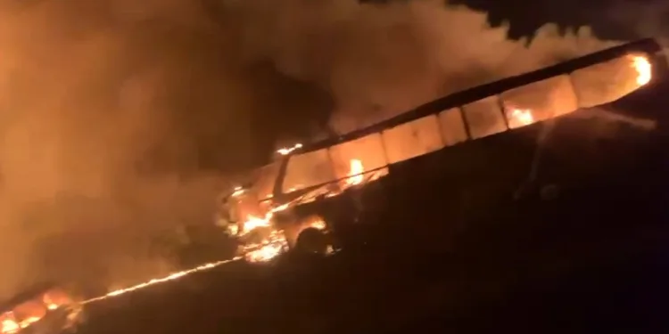Fuel siphoning caused tragic fire on Nsawam-Accra highway – Fire Service