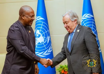 Mahama meets UN Chief, discusses African security & democracy